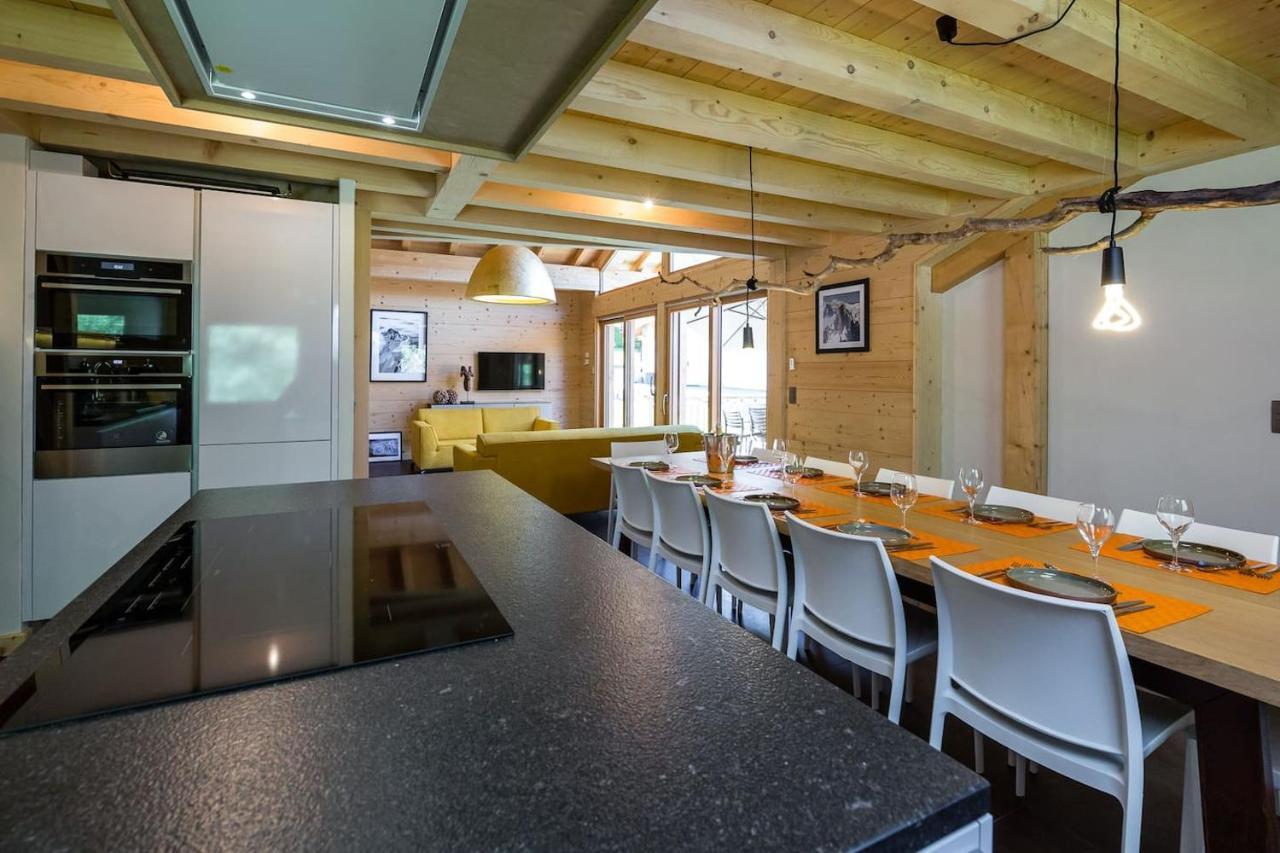 Superbe Chalet-11 Personnes-Chamonix Buitenkant foto